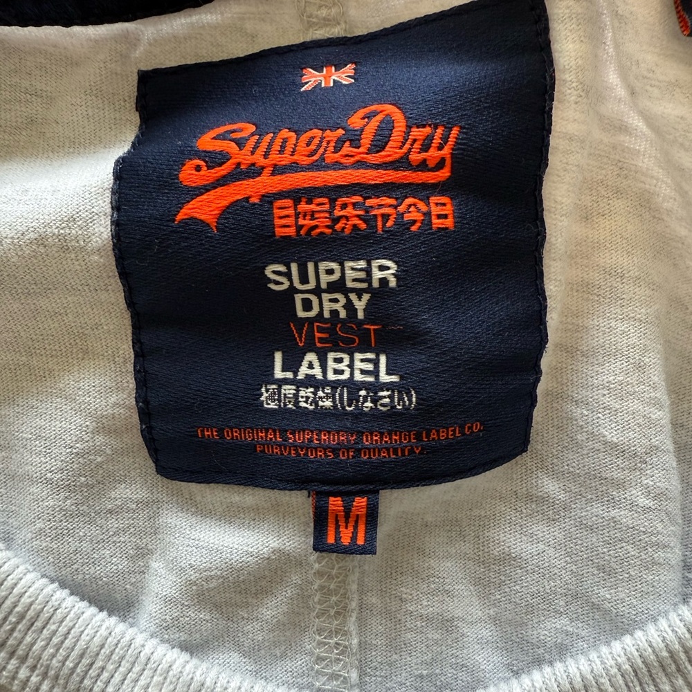 Superdry Gray Vest (Tank)